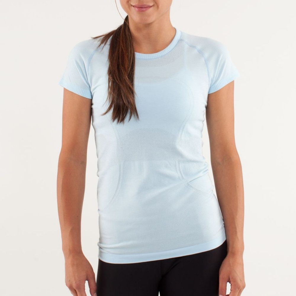 lululemon athletica Light Blue Top